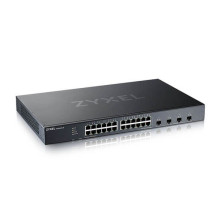 Komutatorius - Zyxel XGS1935-28 Valdomas L2+ / L3 Gigabit 24xRJ-45 4xSFP+ Juodas