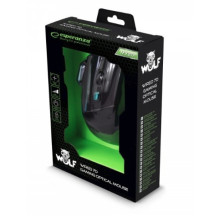 Pelė - Esperanza EGM201B Optinė 2400 DPI 7 Mygtukai USB Tipo-A Mėlyna / Juoda Pelė - Esperanza EGM201B Optinė 2400 DPI 7 Mygtukai USB Tipo-A Mėlyna / Juoda
