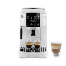Coffee Machine - DeLonghi ECAM 220.20 Fully Automatic White Coffee Machine - DeLonghi ECAM 220.20 Fully Automatic White