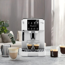 Coffee Machine - DeLonghi ECAM 220.20 Fully Automatic White Coffee Machine - DeLonghi ECAM 220.20 Fully Automatic White