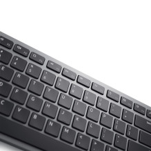 Klaviatūra - DELL KB700 Bluetooth QWERTY US Tarptautinė Pilka