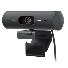 Kameros - Logitech Brio 500 1080p 30fps 90° FOV Juoda Kameros - Logitech Brio 500 1080p 30fps 90° FOV Juoda