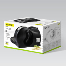 Virtuvės pjaustyklė - Maestro MR-591 15mm nerūdijančio plieno peilis juodas Virtuvės pjaustyklė - Maestro MR-591 15mm nerūdijančio plieno peilis juodas