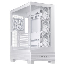 Kompiuterio Korpusas - ASUS A31 Plus TG ARGB Midi Tower ATX, 3x 2.5" įlankos, Balta Kompiuterio Korpusas - ASUS A31 Plus TG ARGB Midi Tower ATX, 3x 2.5" įlankos, Balta