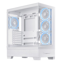 Kompiuterio Korpusas - ASUS A31 Plus TG ARGB Midi Tower ATX, 3x 2.5" įlankos, Balta Kompiuterio Korpusas - ASUS A31 Plus TG ARGB Midi Tower ATX, 3x 2.5" įlankos, Balta