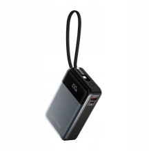 Energijos bankas - Vention 20000mAh 65W energijos bankas USB-C, USB tipo A, juodas Energijos bankas - Vention 20000mAh 65W energijos bankas USB-C, USB tipo A, juodas