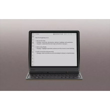 Byla - Onyx Boox Note Air 5 C Magnetinė byla su klaviatūra ruda