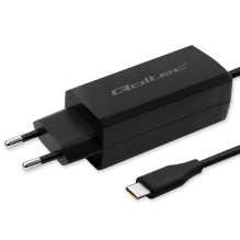 Nešiojamo kompiuterio įkroviklis - Qoltec 52419 65W GaN USB-C 3.1 20V 3.25A Nešiojamo kompiuterio įkroviklis - Qoltec 52419 65W GaN USB-C 3.1 20V 3.25A