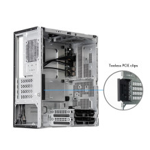 Kompiuterio Korpusas - Chieftec Midi Tower BS-20B-OP Micro ATX Mini-ITX USB Type-C Juodas Kompiuterio Korpusas - Chieftec Midi Tower BS-20B-OP Micro ATX Mini-ITX USB Type-C Juodas