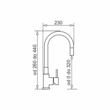 Virtuvės Kriauklės Rinkinys - MAIDSINKS BALI 62x44cm 1B1D Siphon Flessi Black Edition