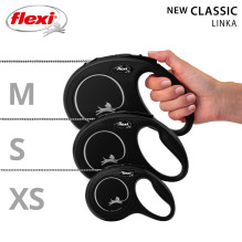 Automatinis Šuns Pavadėlis - Flexi Classic 5 m Juodas Automatinis Šuns Pavadėlis - Flexi Classic 5 m Juodas