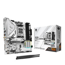 Motininė Plokštė - Asrock B850M Steel Legend WiFi AM5, Wi-Fi 7, DDR5, 7.1 Audio Motininė Plokštė - Asrock B850M Steel Legend WiFi AM5, Wi-Fi 7, DDR5, 7.1 Audio