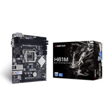 Motininė Plokštė - Biostar H61MHV3 LGA 1155 Micro ATX Motininė Plokštė - Biostar H61MHV3 LGA 1155 Micro ATX