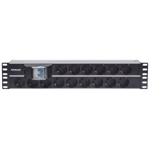 Energijos paskirstymo įrenginys - Intellinet 19" 2U Rackmount PDU 15 lizdų 16A 250V