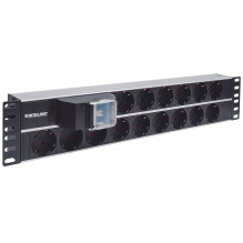 Energijos paskirstymo įrenginys - Intellinet 19" 2U Rackmount PDU 15 lizdų 16A 250V Energijos paskirstymo įrenginys - Intellinet 19" 2U Rackmount PDU 15 lizdų 16A 250V