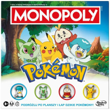 Stalo Žaidimas - Hasbro Monopoly Pokémon Leidimas 2-4 Žaidėjams Nuo 8 Metų
