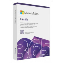 Programinės Įrangos Prenumerata - Microsoft 365 Šeimos 6 Vartotojams 12 Mėnesių Atsisiunčiama