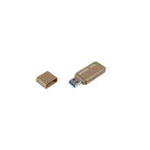 USB Atmintinė - Goodram UME3 32GB USB 3.2 Gen 1 Skaitymas 60MB / s Rašymas 20MB / s Ruda