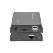 KVM Išplėtiklis - Digitus HDMI IP Rinkinys Juodas KVM Išplėtiklis - Digitus HDMI IP Rinkinys Juodas