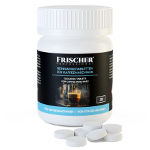 Valymo Tabletės - Frischer Kavos Aparato Valymo Tabletės 30 vnt. Valymo Tabletės - Frischer Kavos Aparato Valymo Tabletės 30 vnt.