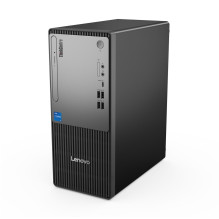 Stacionarus Kompiuteris - Lenovo ThinkCentre neo 50t Intel Core i3-14100 8 GB DDR5 512 GB SSD Tower PC Juodas Pilkas