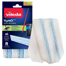 Valymo priedas - Vileda H2prO plokščio mopo papildymas mikropluoštu 350x120mm Valymo priedas - Vileda H2prO plokščio mopo papildymas mikropluoštu 350x120mm