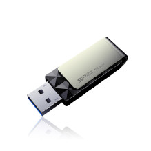 USB Atmintinė - Silicon Power Blaze B30 64 GB USB 3.0 Juoda