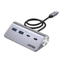 USB Hub - UNITEK Aluminium USB-C Hub 2x USB-A 2x USB-C 5Gbps USB Hub - UNITEK Aluminium USB-C Hub 2x USB-A 2x USB-C 5Gbps