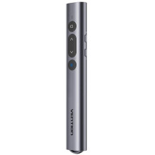 Prezentacijos rodyklė - Vention rodyklė 50m USB raudona lazerinė pultelis PVC