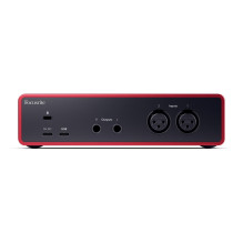 Garso Sąsaja - Focusrite Scarlett 2i2 USB-C 4-osios Kartos, 2 XLR Įėjimai, 192 kHz Garso Sąsaja - Focusrite Scarlett 2i2 USB-C 4-osios Kartos, 2 XLR Įėjimai, 192 kHz