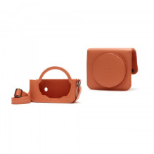 Kameros Dėklas - Fujifilm SQUARE SQ1, 90mm x 160mm x 160mm, 100g, Terracotta Orange
