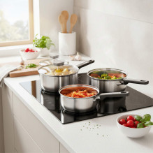 Salter BW14627 Expert 3 Piece (16 / 18 / 20cm) Pan Set