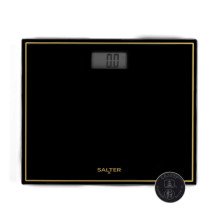 Salter 9207 BGHCFEU12 Compact Electronic Bathroom Scale, Black