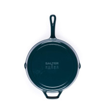 Salter BW13773GR Cast Iron 26 cm FryPan, Green
