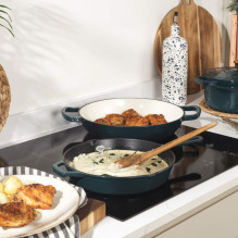 Salter BW13773GR Cast Iron 26 cm FryPan, Green