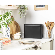 Salter BW14371 Alchemy Bread Bin, Black Salter BW14371 Alchemy Bread Bin, Black