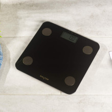 Salter SA00714BGCFEU12 Black &amp; Gold Analyser Scale, Black / Gold