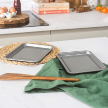 Salter BW14465 Essential 2 Piece Baking Tray Set Salter BW14465 Essential 2 Piece Baking Tray Set