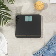 Salter 9075 BGFEU12 Max Electronic Bathroom Scale, Black / Gold