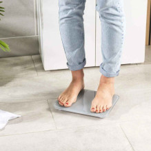 Salter 9204 GFEU12 Shadow Digital Bathroom Scale, Grey