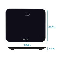Salter 9204 BFEU12 Phantom Electronic Scale, Black