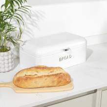 Salter BW14044EU7 Boston Bread Bin, Ice White