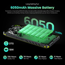 MOBILE PHONE ARMOR X31 / 6 / 128GB GREEN ULEFONE