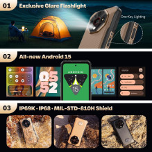 MOBILE PHONE ARMOR X16 / 6 / 128GB SAND DUNE ULEFONE