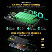 MOBILE PHONE ARMOR X31 PRO / 8 / 256GB BLACK ULEFONE