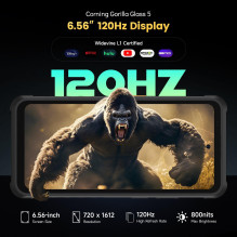 MOBILE PHONE ARMOR X31 PRO / 8 / 256GB BLACK ULEFONE