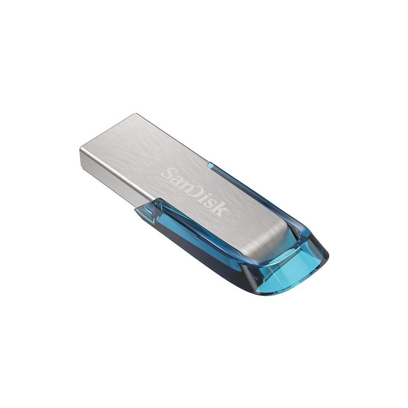 SanDisk Cruzer Ultra Flair 128GB USB 3.0 Blue SDCZ73-128G-G46B