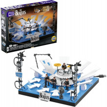 Konstruktorius - Mattel Mega The Beatles Statybų Rinkinys 681 Vnt su LED Šviesomis