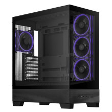 Kompiuterio Korpusas - ASUS A31 Plus TG ARGB Midi Tower ATX, 16.5cm Procesoriaus Aušintuvas, Juodas