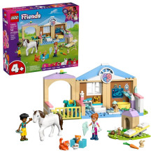 Žaislų rinkinys - LEGO FRIENDS 42696 Animal Vet Clinic (Lego, 141 dalys, 2 minifigūrėlės)